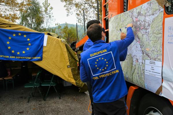 Pomoč Slovenije v okviru mehanizma Unije na področju civilne zaščite